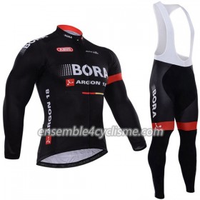 Tenue Maillot M/L + Collant à Bretelles 2017 Bora-Hansgrohe Femme N003